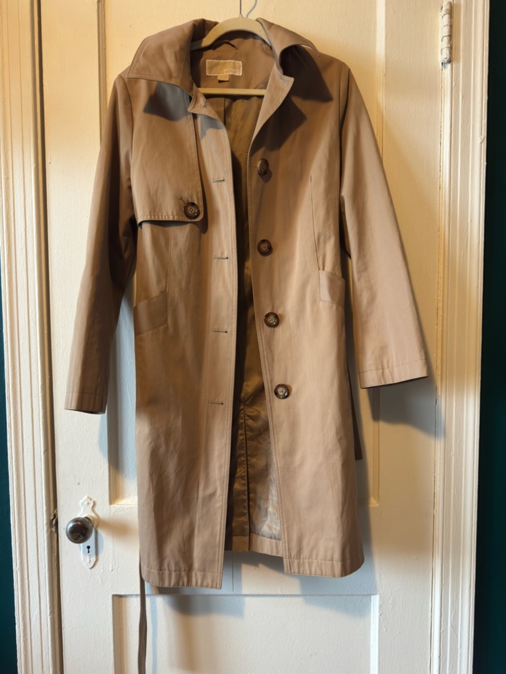 Michael Kors Classic Women's Beige Trench Coat